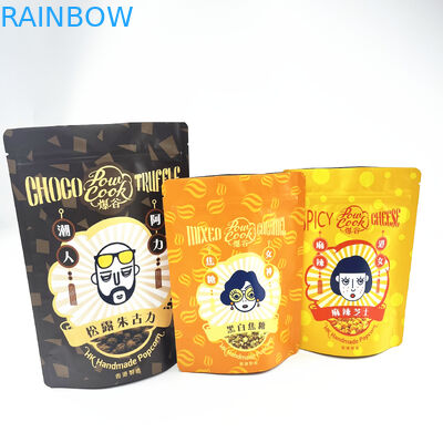 کیسه‌های بسته‌بندی زیپ‌لاک آلومینیومی مایلار ضد بو برای کوکی‌های خوراکی