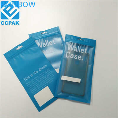 کابل داده شارژر مات شده از طریق کیسه لوازم جانبی تلفن همراه با سوراخ