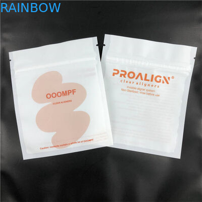 بسته بندی کیسه های پلاستیکی چاپ سفارشی تخت برای تراز دندان