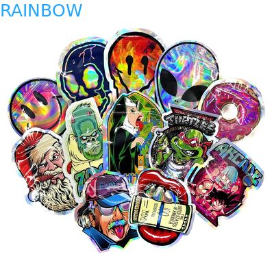 کیسه زیپ پلاستیکی مایلار با شکل نامنظم سفارشی ضد بو 3.5 گرم 7 گرم