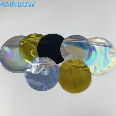 کیسه زیپ پلاستیکی مایلار با شکل نامنظم سفارشی ضد بو 3.5 گرم 7 گرم