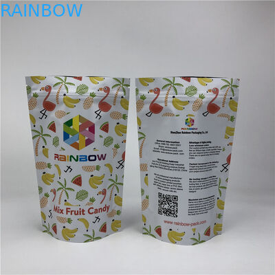 کیسه های سفارشی CBD Stand Up Doypack فویل آلومینیومی مات بسته بندی مواد غذایی