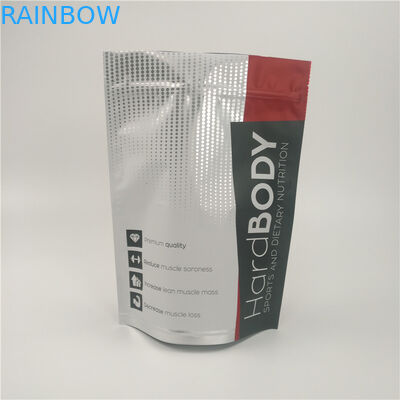 کیسه های سفارشی CBD Stand Up Doypack فویل آلومینیومی مات بسته بندی مواد غذایی