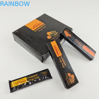 کیسه پلاستیکی مهر و موم شده انرژی عسل با رطوبت جعبه نمایشگر 15 گرم