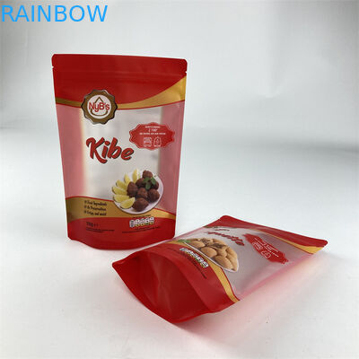 بسته بندی غذای سفارشی خوراکی آجیل بادام زمینی بادام زمینی کیسه قفل زیپ شفاف