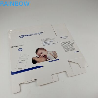 جعبه ذخیره سازی مقوایی 400 گرمی جعبه بسته بندی شیر مستطیلی سفارشی