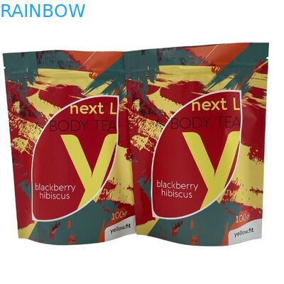 کیسه ایستاده زیپ ضد رطوبت برای بسته بندی قهوه چای