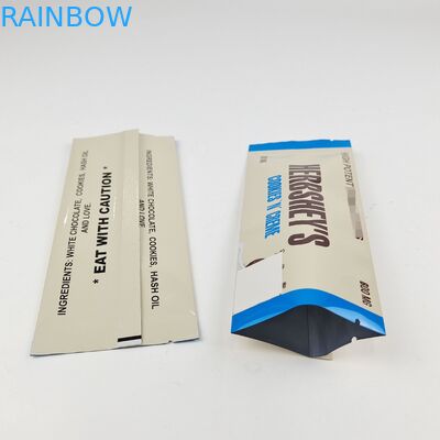 کیسه های بسته بندی شکلات فویل آلومینیومی پشت بسته بندی کیسه های مایلار چاپ شده سفارشی