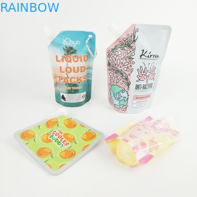 کیسه‌های کیسه‌ای اسپوت شامپوی سفارشی بسته‌بندی کیسه‌های ایستاده مایع جوش‌دار آرایشی