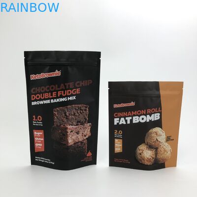 کیسه های Soft Touch THC Food Mylar کیسه کیسه های بسته بندی آلومینیومی سفارشی