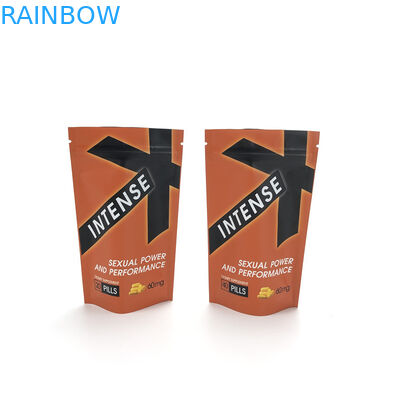 کیسه پلاستیکی غذا با چاپ لوگوی سفارشی Doypack بسته بندی آب نبات THC