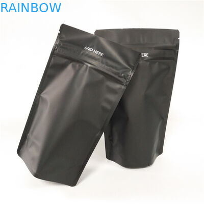 کوکی‌های اسنک شکلاتی کیسه پایه زیپ‌آپ با درجه غذا MOPP PET PE CMYK رنگ