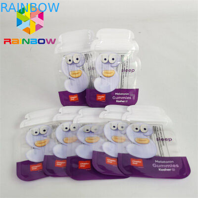 کیسه های مایلار قالبی چاپ شده سفارشی 1 گرم 3.5 گرم 7 گرم 14 گرم 28 گرم مقاوم در برابر کودکان برای شیرینی کوکی