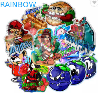 کیسه بسته بندی مواد غذایی خوراکی نرم لمسی 3.5 گرمی کیسه های مایلار دای کات شکل خاص کوکی