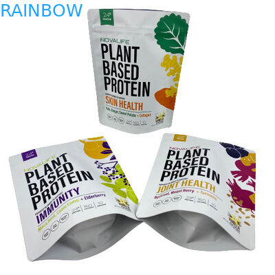 فویل سفید کیسه زیپ 3.5 گرمی ضد بو برای شیرینی شیرینی سفارشی درجه غذا