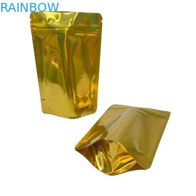 زیپ قفل پلاستیکی ضد بو کیسه ایستاده بسته بندی مهر و موم حرارتی 3.5 7 گرم 1 اونس