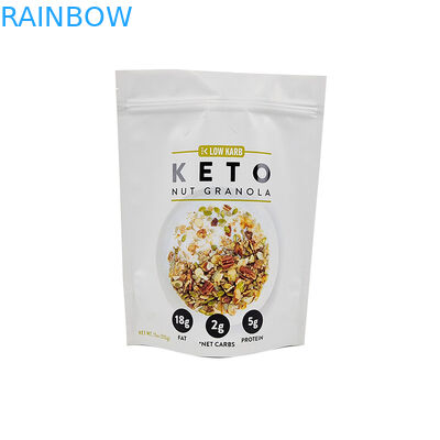 کیسه های 3.5 گرمی فود مایلار زیپ پلاستیکی ضد رطوبت برای بیسکویت های شیرینی شیرین