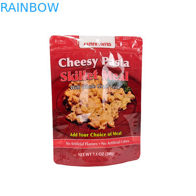 کیسه های بسته بندی آلومینیومی کیسه ای ایستاده 14 گرمی پلاستیک خوراکی لمینت شده درجه مواد غذایی