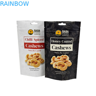 زیپ ضد کودک 3.5 گرمی کیسه های مایلار استند آپ کوکی آلومینیومی بسته بندی داغ مهر زنی