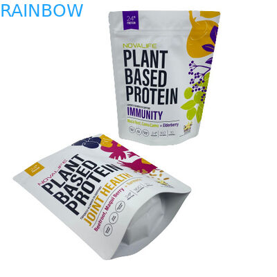 کیسه پلاستیکی 3.5 گرمی Candy CMYK Food ضد بو کیسه ایستاده آلومینیومی با زیپ