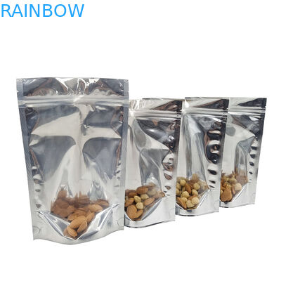 فویل آلومینیومی مایلار کیسه ایستاده کیسه ضد بو بسته بندی مواد غذایی قابل آب بندی مجدد
