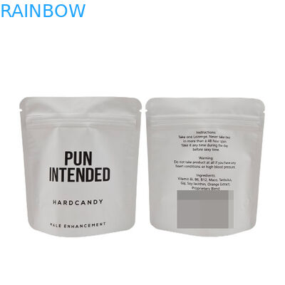 فویل آلومینیومی مایلار کیسه ایستاده کیسه ضد بو بسته بندی مواد غذایی قابل آب بندی مجدد