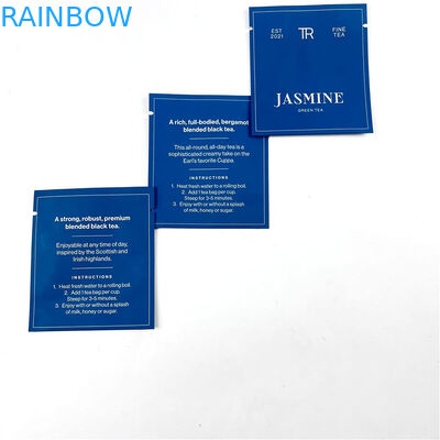 کیسه های مایلار چاپ بسته بندی 500 عددی برای کیسه های مهر و موم حرارتی چای سبز سیاه