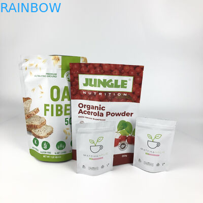 بسته بندی لیبل سفارشی کیسه های مایلار کیسه های مهر و موم حرارتی جو دوسر کیسه های زیپ دار چند لایه