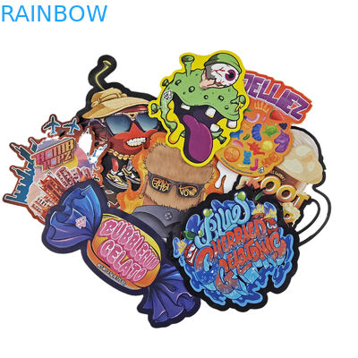 طراحی سفارشی 3.5 گرمی 7 گرمی 14 گرمی 28 گرمی کیسه های زیپلاک با شکل ویژه ضد کودک بسته بندی کیسه اسنک مایلار شکل سفارشی