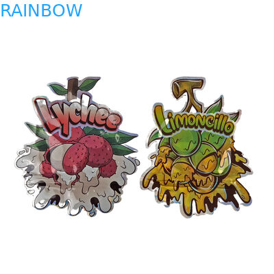 بسته بندی پلاستیکی شکل 3.5 گرم 7 گرم 14 گرم 28 گرم طرح سفارشی نامنظم قالب ضد کودک