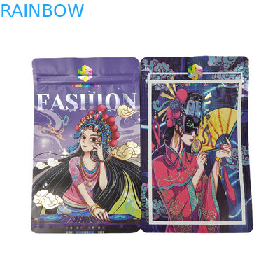 کیسه های پایه زیپ فویل آلومینیومی بسته بندی پلاستیکی خوراکی برای پودر پروتئین شیرینی اسنک