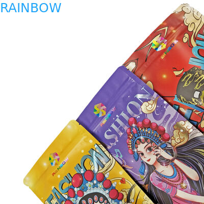 بسته بندی درجه غذایی فویل آلومینیومی مات سفارشی کیسه های زیپ اسنک خوراکی مایلار