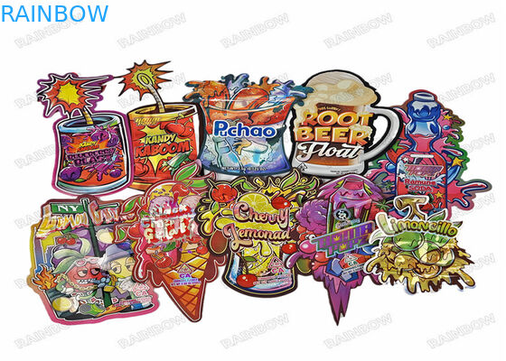 لوگوی سفارشی کیسه‌های زیپ‌لاک کوچک 3.5 گرمی بسته‌بندی درجه مواد غذایی زیپ ضد بو