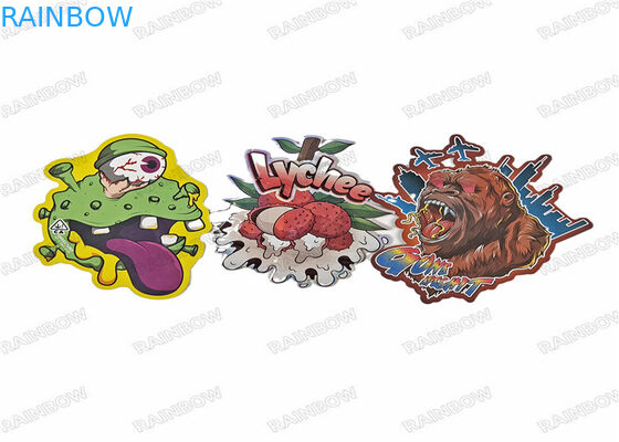 کیسه های خوراکی مایلار کیسه های پلاستیکی دای کات با کیسه های زیپلاک 3.5 گرمی شیرینی کوکی