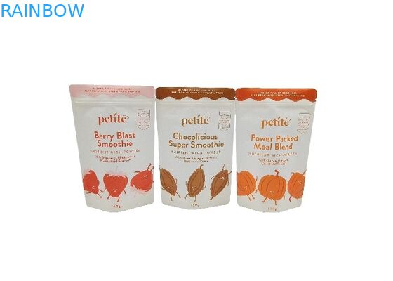 کیسه های ایستاده کاغذ کرافت زیست تخریب پذیر کیسه های بسته بندی مواد غذایی