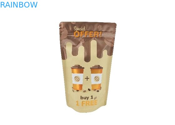 کیسه قهوه سفارشی 250 گرمی 500 گرمی کیسه پایه زیپلاک 1 کیلوگرمی