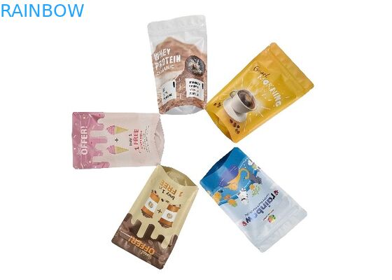 کیسه قهوه ایستاده سفارشی کیسه زیپلاک فویل آلومینیومی ضد بو