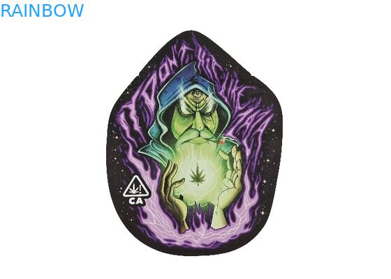 کیسه های پلاستیکی نرم لمسی 3.5 گرمی مایلار زیپ لاک چاپ دیجیتالی خاص