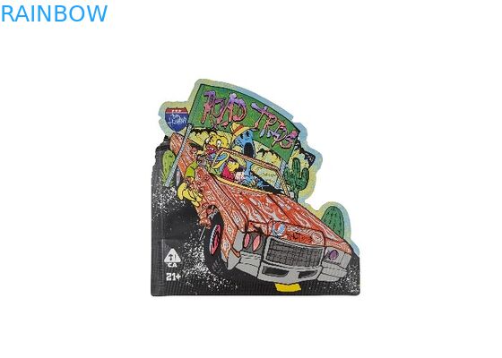 کیسه های پلاستیکی نرم لمسی 3.5 گرمی مایلار زیپ لاک چاپ دیجیتالی خاص