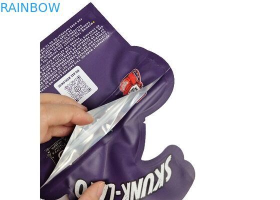 کیسه فویل زیپ‌لاک پلاستیکی نامنظم دای کات 3.5 گرمی 7 گرمی 14 گرمی