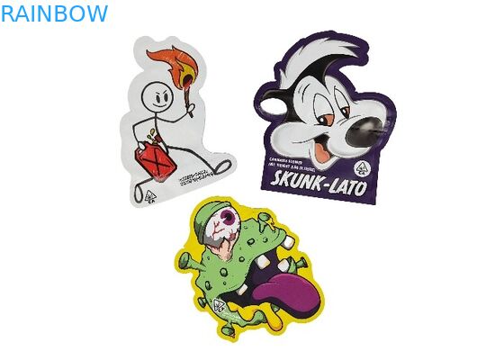 کیسه‌های زیپ‌دار ضد کودک با شکل خاص، کیسه‌های 3.5 گرمی - 28 گرمی ضد بو