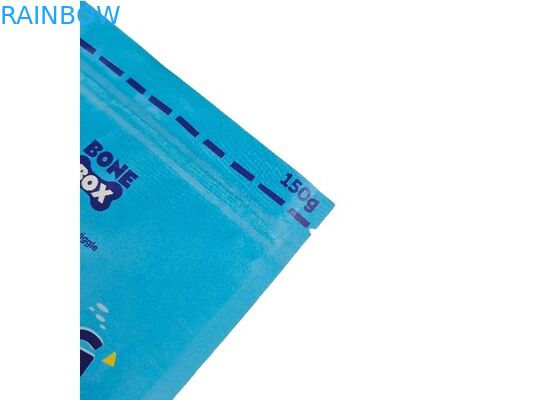 کیسه های ایستاده 100٪ زیست تخریب پذیر با اندازه سفارشی بسته بندی زیپلاک Doypacks Food Tea Coffee