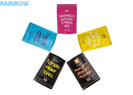 کیسه های ایستاده کاغذ کرافت زیست تخریب پذیر سفارشی کیسه های بسته بندی مواد غذایی ضد بو ضد بو