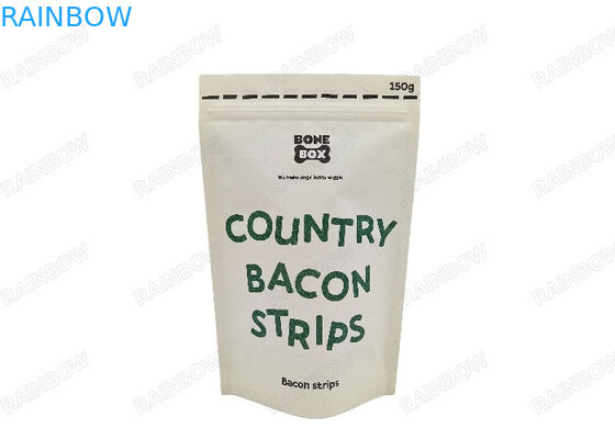 کیسه های ایستاده زیست تخریب پذیر سازگار با محیط زیست کیسه های بسته بندی شیرینی شیرینی با آجیل چای سفارشی