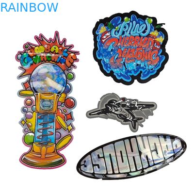 کیسه های 3.5 گرمی - 28 گرمی براق هولوگرام دای کات مایلار به شکل ویژه کوکی برای غذا