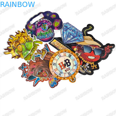 3.5g کیسه های برش مرموز سفارشی کیسه های زیپ ضد بوی کیسه های مایلار کیسه های زیپ ضد کودک کیسه های زیپ برای کوکی ها بسته بندی