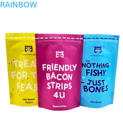 کیسه غذای حیوانات خانگی برای حیوانات خانگی غذا خوردنی مقاوم در برابر خراش بسته بندی مواد غذایی