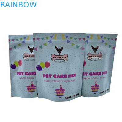 کیسه غذایی قابل استفاده مجدد حیوانات خانگی برای بسته بندی ایستاده با قفل زپ