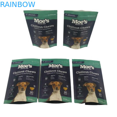 کیسه خوراک حیوانات با شکاف اشک برای کیسه های بسته بندی غذاهای سگ