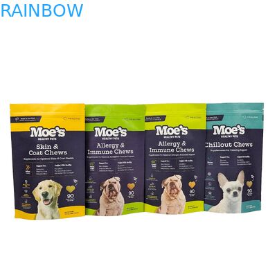 کیسه های بایودگرادابال ایستاده با سیپلاک لوگو سفارشی چاپ شده Doypack برای بسته بندی قهوه چای کیسه های غذایی